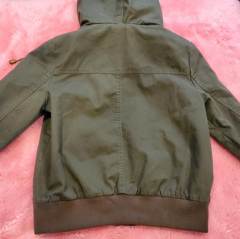 Hooded bomber jacket - Picture 10 of 12
